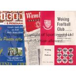 CHELSEA A collection of 14 Chelsea away programmes some friendlies, some competitive European