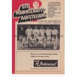 1959 EUROPEAN CUP FINAL Real Madrid v Stade de Reims played 3/6/1959 at Neckarstadion, Stuttgart.