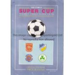 CYPRUS SUPER CUP 1987 / ARSENAL & LUTON TOWN Programme for the Tournament in Nicosia 11-14/5/1987