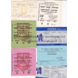 WEST HAM TICKETS A collection of 14 West Ham tickets. 9 homes v Sheffield United 1966/67,