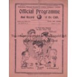 TOTTENHAM HOTSPUR V WEST BROMWICH ALBION 1934 Programme for the League match at Tottenham 17/3/1934,