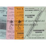 HEADINGTON Three Headington United home programmes and one away from the 1955/56 season v Margate (