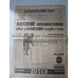 LEEDS 1963 A.S Roma v Leeds United (Friendly) played 5/6/1963 at Stadio Flaminio, Rome, Italy. Issue
