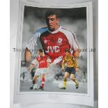 NIGEL WINTERBURN AUTOGRAPHS / ANFIELD 89 Two signed 16" X 12" colour photographs. One showing