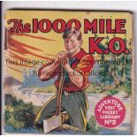 ADVENTURE MAGAZINE BOOKLET 1939 Adventure Vest Pocket Library no. 2, The 1000 Mile K.O., rusty