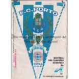 1987 EUROPEAN CUP FINAL Bayern Munich v Porto played 27/5/1987 at Praterstadion, Vienna. Rare 42-