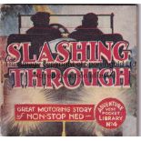 ADVENTURE MAGAZINE BOOKLET 1939 Adventure Vest Pocket Library no. 4, Slashing Through, staple rusted