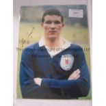 SCOTLAND Autographed lot of 16 x 12 photos of former Internationals, McNeill, Yeats, Caldow,