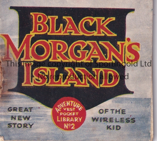 ADVENTURE MAGAZINE BOOKLET 1939 Adventure Vest Pocket Library no. 2, Black Morgan's Island, staple