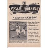 GERMANY v REPUBLIC OF IRELAND 1952 Germany v Republic of Ireland (Friendly) played 4/5/1952 at