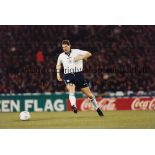 TONY ADAMS Twenty two colour photos of action for Arsenal and England in the 1990's, mostly 10" X