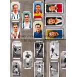 CIGARETTE CARD ALBUMS Four complete albums: Association Footballers by Wills, Association