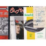 ST. MIRREN / AUTOGRAPHS An album sheet with 9 autographs from 1949 plus Scottish Cup Semi-Final