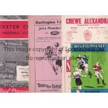 GATESHEAD AFC 1959/60 / LAST LEAGUE SEASON Twenty five away programmes for their last season in
