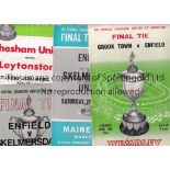 NON-LEAGUE FOOTBALL PROGRAMMES Approximately 40 including Finals, Friendlies, Internationals and
