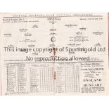 ARSENAL Programme for the home League match v. Sheff. Weds. 10/10/1936, slightly marked front