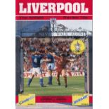 ANFIELD 89 / LIVERPOOL V ARSENAL Programme for the historic League match 26/5/1989. Very good