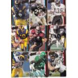 AMERICAN FOOTBALL / USA TRADE CARDS Over 220 Hi-Pro MKTG. Inc. embossed Action Packed 1992 NFL