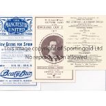 FA CUP FINAL REPRINTS Seven reprinted programmes: 1882, 1911, 1915, 1903, 1912 official card, 1922