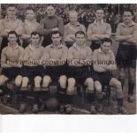 NEWPORT COUNTY An original 7" X 6" B/W team group Press photo with South Wales Argus stamp on the