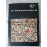 1986 FIFA WORLD CUP (Mexico) Official hardback report (240-pages) Rare Spanish edition. Good