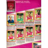 AUTOGRAPHS / PANINI STICKER ALBUM 1987 Album for Football 87 with 472 stickers and includes