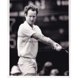 TENNIS PRESS PHOTOGRAPHS Over 100 photos of various size with a mixture of colour and black &