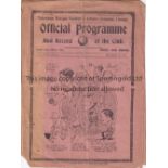 TOTTENHAM HOTSPUR Home programme v Bradford City 28/12/1935. Torn at lower spine, small paper loss