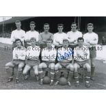 COLIN BELL Autographed 12 x 8 photos of Bell during his early career with Bury, the two photos are