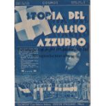 WORLD CUP 1934 FINAL Italy v Czechoslovakia played 10/6/1934 at the Stadio PNF, Rome. Scarce special