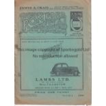 ROMFORD V WALTHAMSTOW AVENUE 1937 Programme for the Athenian League match at Romford 23/9/1937,