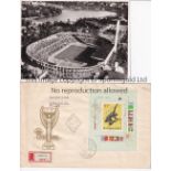 1962 WORLD CUP CHILE Three First Day Covers for the Tournament with football stamps : 2 are date