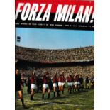 1971/72 UEFA CUP AC Milan v Tottenham Hotspurs played 19/41972 at the San Siro, Milan. Rare official