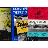SPEEDWAY Small miscellany. Softback books: Speedway At The Firs 1931-1939 and Ipswich Speedway The