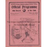 TOTTENHAM HOTSPUR Home programme for the London Combination match v. Coventry City 7/3/1931, ex-