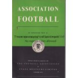 FOOTBALL ASSOCIATION BOOKLET Forty page instruction book of The Football Association issued in the