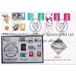 MANCHESTER UNITED First Day Cover to celebrate the 25th Anniversary of winning the European Cup by