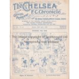 CHELSEA Home programme v South Shields 20/4/1925. Ex Bound Volume. Generally good