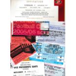 FOOTBALL TICKETS / MANCHESTER CITY Over 100 tickets from the 1990's including over 90 relating to