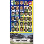 1994 ECWC FINAL / ARSENAL V PARMA Official Parma A.C. 52 page VIP programme for the Final in