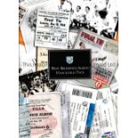 WEST BROM A collection of West Bromwich Albion items with 11 tickets to include v Aston Villa at