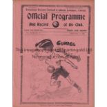 TOTTENHAM HOTSPUR Home programme for the London Combination match v. Queen's Park Rangers 24/2/1931,