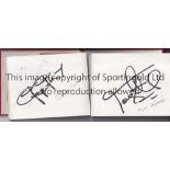 ARSENAL AUTOGRAPHS A 1970/1 The Double autograph book including Jimmy Rimmer, Liam Brady, Pat