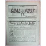 THE GOAL POST AND SPORTING REVIEW 1906 / TOTTENHAM HOTSPUR Volume 1 Number 1 of the magazine