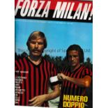 AC MILAN v EVERTON 1975 AC Milan v Everton (2nd Leg) played 1/10/1975 at the San Siro, Milan.