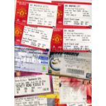 MANCHESTER UNITED Thirty home and away tickets for Championship season 2000/1. 24 homes including