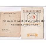 1908 OLYMPICS Menu for a congratulatory dinner to Lord Desborough , The joint committee and the