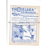 CHELSEA Home programme v Bradford City 29/11/1913. Ex Bound Volume. Generally good