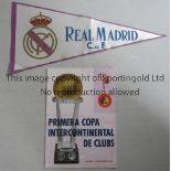 1960 INTERCONTINENTAL CUP FINAL Real Madrid v Penarol (2nd Leg) played 4/9/1960 at the Bernabeu,