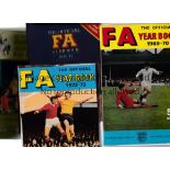 F.A. YEARBOOKS Six official issues 1969/70, 1972/3, 1974/5, 1975/6, 1976/7 and 1979/80. Good